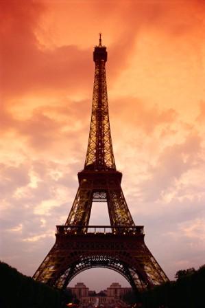 Eiffel Sunset